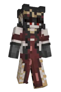 Poisonedlavender Minecraft avatar full body
