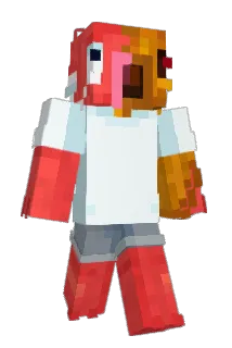 PoissonRouges Minecraft avatar full body