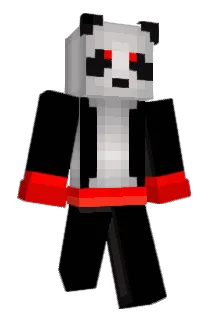 PokaPanda Minecraft avatar full body