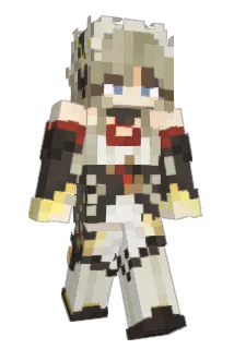 PokeChatt Minecraft avatar full body