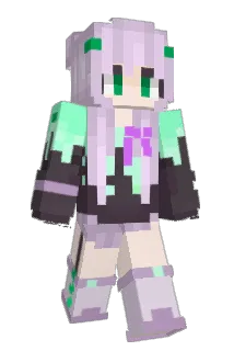 PokemanGoodra Minecraft avatar full body