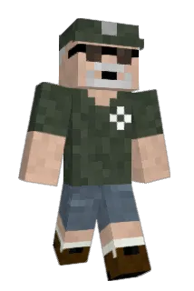 Poksik Minecraft avatar full body