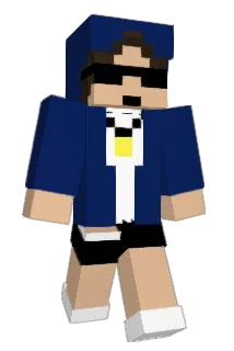 Poky70 Minecraft avatar full body