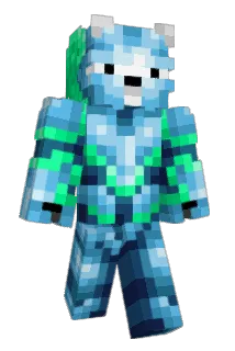 Polarlord Minecraft avatar full body