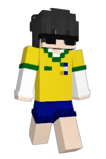 Poleing Minecraft avatar full body