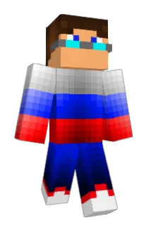 Polipok Minecraft avatar full body
