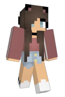 Pollofied Minecraft avatar full body