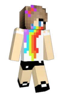 Polnochka Minecraft avatar full body