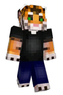 PolosatikTiger Minecraft avatar full body