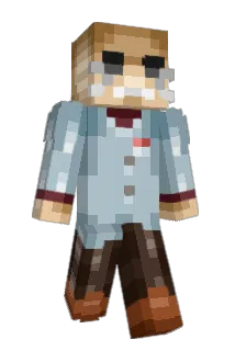 PolyMathPC Minecraft avatar full body