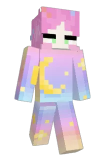 Polycosmic Minecraft avatar full body