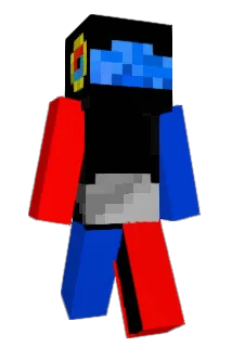Polyglobe Minecraft avatar full body