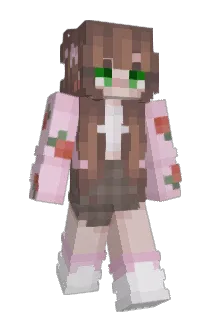 Polyhymniiia Minecraft avatar full body