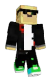 Polyominoes Minecraft avatar full body