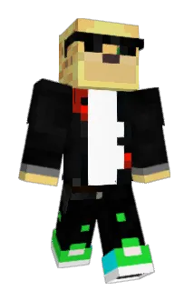 Polyominoes Minecraft avatar full body