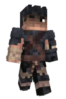 Polzuka Minecraft avatar full body