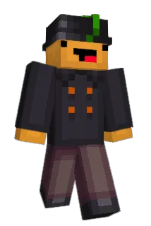 Pomaranczqa Minecraft avatar full body