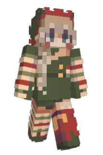 Pomfrid Minecraft avatar full body