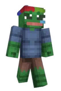 PommesPommes Minecraft avatar full body