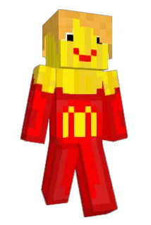 Pommmes Minecraft avatar full body