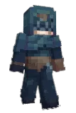 PongRip Minecraft avatar full body