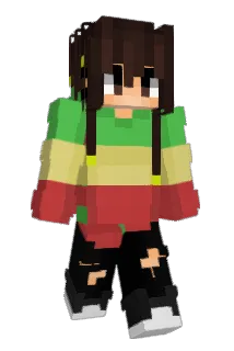 PonjoTv Minecraft avatar full body