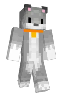 Poochier Minecraft avatar full body