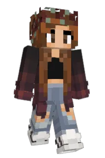 Pooksw Minecraft avatar full body