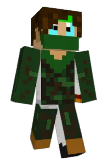 Poolett Minecraft avatar full body