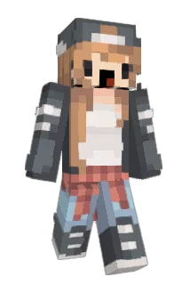 Poolskin Minecraft avatar full body