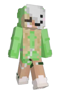 Poopaface Minecraft avatar full body