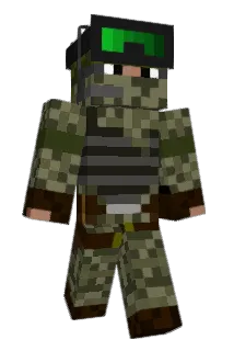 PoorPiggy Minecraft avatar full body