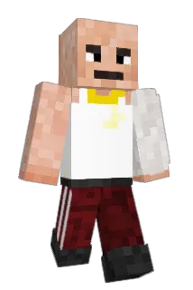 Poorfather Minecraft avatar full body