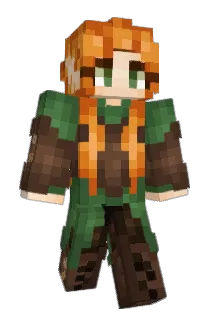 PopCornPer Minecraft avatar full body