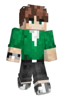 Popadalous Minecraft avatar full body