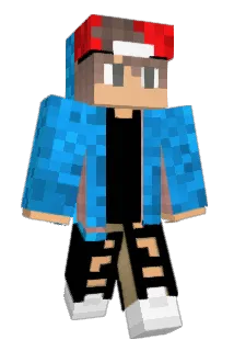 PopcornJohn Minecraft avatar full body