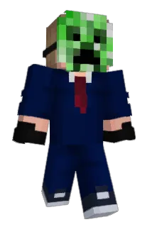 PopeRacc00n Minecraft avatar full body