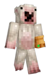 PopiPrsut Minecraft avatar full body