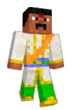 Popobaron Minecraft avatar full body