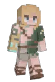 Poposnik Minecraft avatar full body
