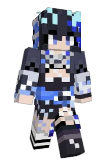 PoppyAurora Minecraft avatar full body