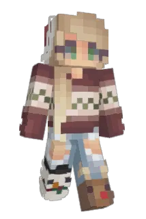 PoppyLou Minecraft avatar full body