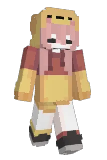 Poptropical Minecraft avatar full body