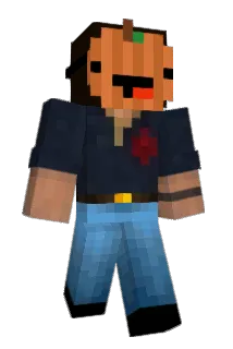 Popularized Minecraft avatar full body