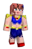 Porcel4in Minecraft avatar full body
