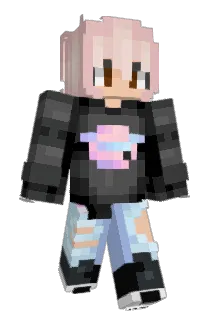PorcelianWaste Minecraft avatar full body