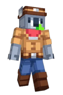 Pordom Minecraft avatar full body