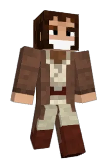 Porkypink Minecraft avatar full body