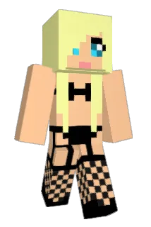 Pornius Minecraft avatar full body