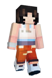 Portal2TheGame Minecraft avatar full body